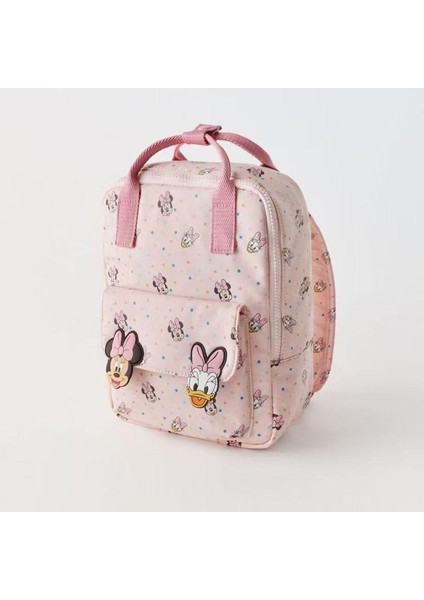 Disney 2025 Yeni Karikatür Mickey Sevimli Sırt Çantası Kadınlar Minnie Canvas School Bag Moda Büyük Kapasite Sırt Çantası Kızlar Mochilacolor: F18 23X18X10CM (Yurt Dışından) fırsatları