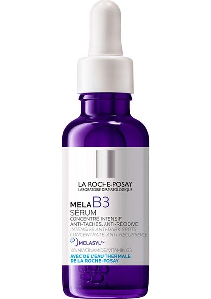 La Roche Posay Mela B3 Koyu Leke Karşıtı Serum 30 ml - Anti-Dark Spots Fluid SPF50+ Yüz Güneş Kremi 50 ml Hediye