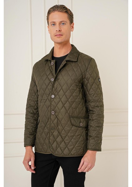 Ka 081 Slim Fit Haki Spor Kaban