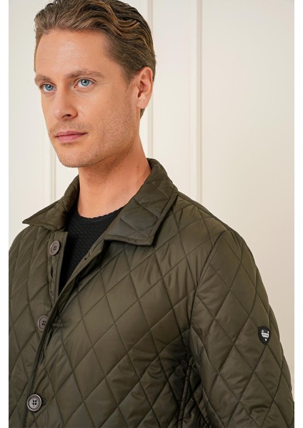 Ka 081 Slim Fit Haki Spor Kaban