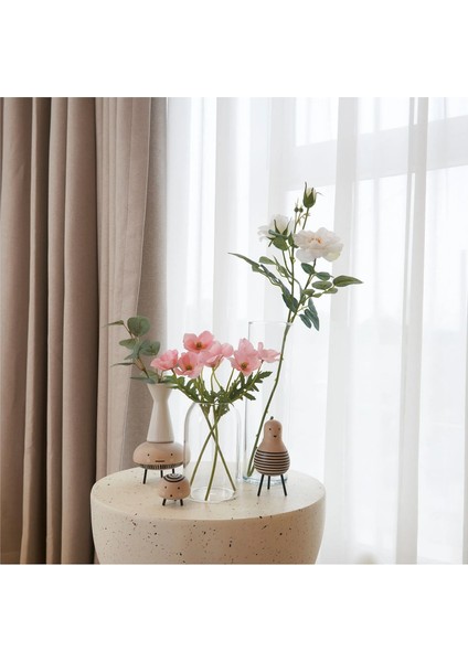 Smycka Yapay Çiçek Beyaz 65 cm Gül fırsatları