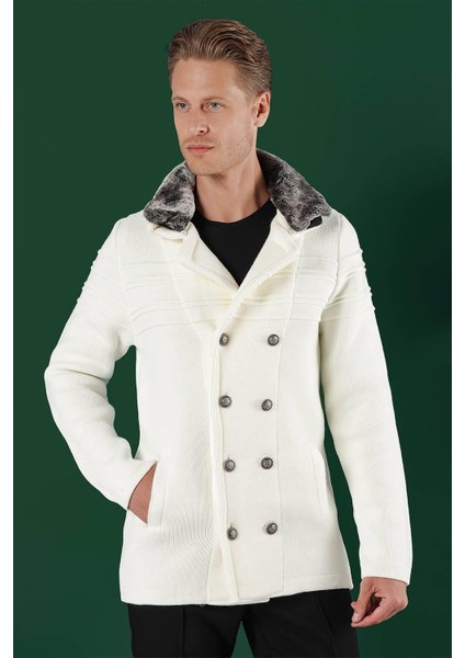 02 Slim Fit Ekru Spor Kaban modelleri
