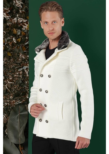 02 Slim Fit Ekru Spor Kaban indirimleri