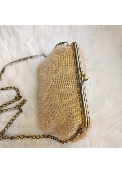 Simli Model El Örgüsü Şık Gece/gündüz Kadın Kol Çantası modelleri