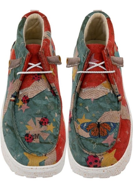 Kadın Vegan Deri Çok Renkli Bot - Paper Animals Tasarım fiyatları