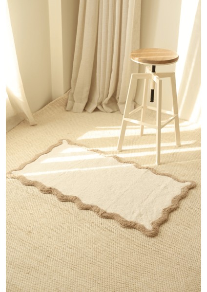 Scallop Tekli Banyo Paspası Bambu 60X100 Bej fırsatları