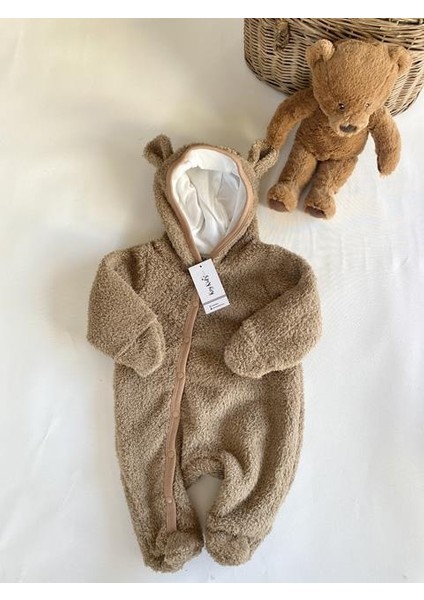 Welsoft Teddy Ayıcık Bej Tulum Peluş Astronot fiyatları