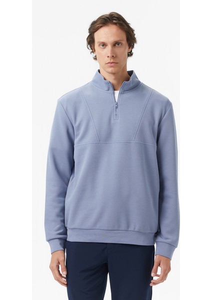 Erkek Mavi Classic Fit Sweatshirt K57081T.4TM