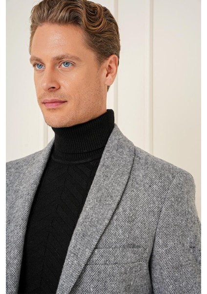 Ka 084 Slim Fit Gri Spor Kaban indirimleri