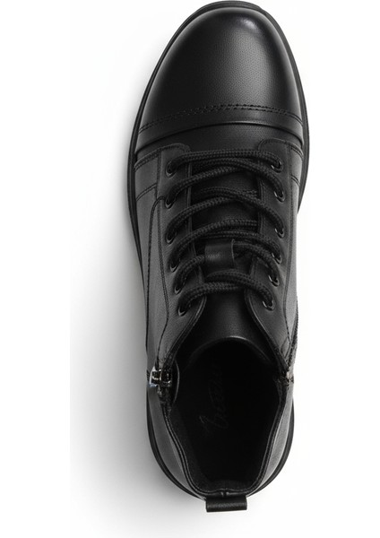 Hakiki Deri Kadın Günlük Fermuarlı Ortopedik Kadın Deri Bot fırsatları