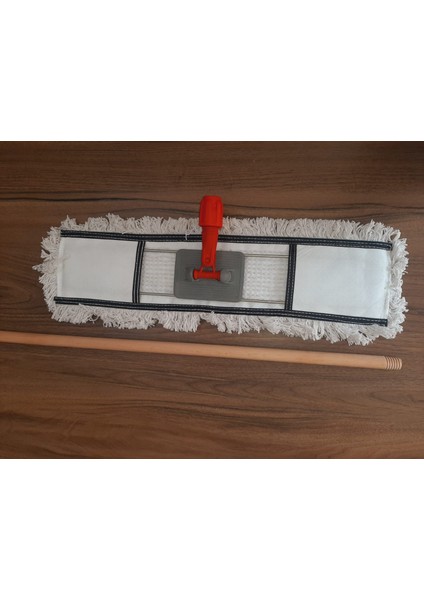 60 cm Mop Paspas Takımı Hastane Işyeri Temizliği Için Geniş Temizleme Yüzeyi Toz Toplamaya Yardımcı