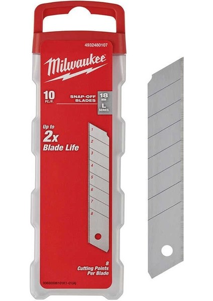 Mılwaukee Ayarlı Maket Bıçak Yedeği 18 mm
