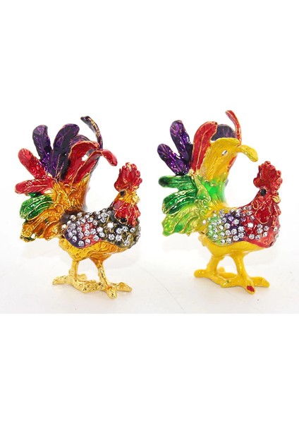 Mdb Swarovski Taşlı Tekli Horoz Model 1
