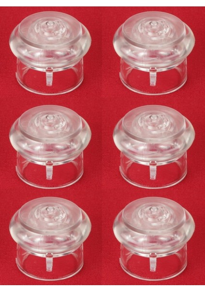 6'lı Metali Şeffaf Zemin Kapı Tamponu modelleri