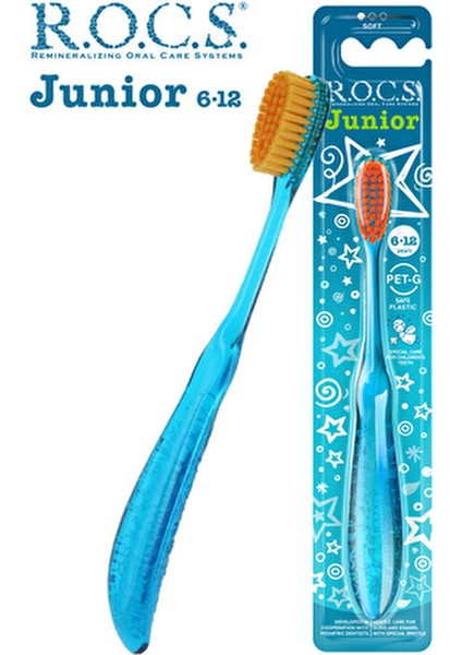Junior Diş Fırçası Yumuşak Kıllar ile 3 Adet 6-12 Yaş Arası Çocuklar İçin modelleri