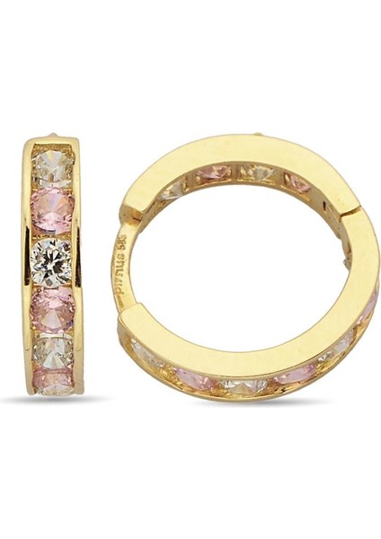 - Çoçuk Küpesi - 14 Ayar Altın - Gramı : 1.56