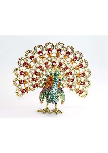 Mdb Swarovski Taşlı Tavuskuşu Model 3