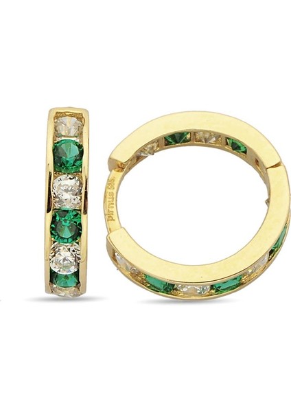 - Çoçuk Küpesi - 14 Ayar Altın - Gramı : 1.57