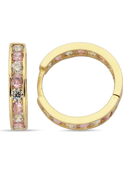 - Çoçuk Küpesi - 14 Ayar Altın - Gramı : 2.07