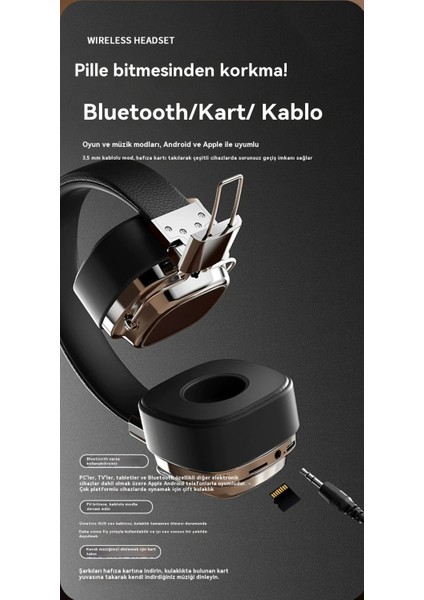 Kafa Monte Marshall Bluetooth Kulaklık Gri (Yurt Dışından) modelleri