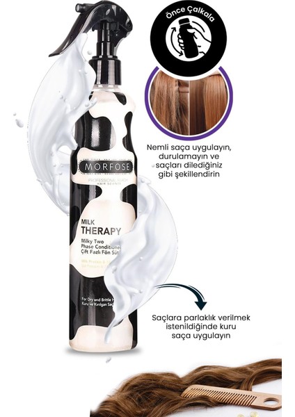 K-Milk Therapy Fön Sütü 400 ml 2 Adet fiyatları