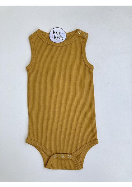 Hardal Askılı Fitilli Modal Çıtçıtlı Body