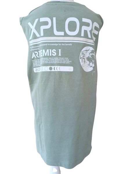 Erkek Çocuk Sweat Shirt Baskılı Yeşil10