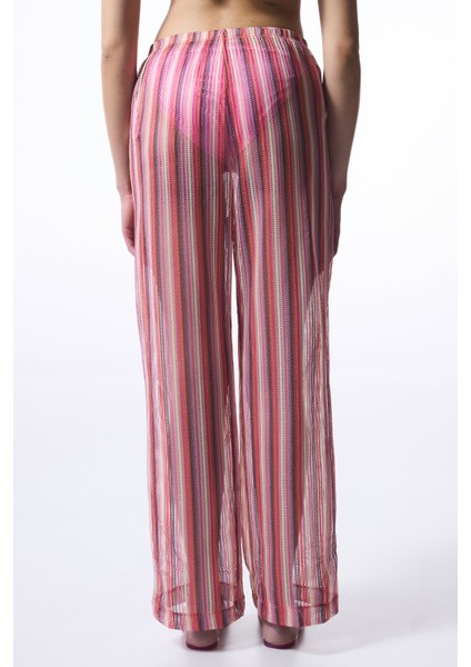 Çizgili Moi Plaj Pantolonu