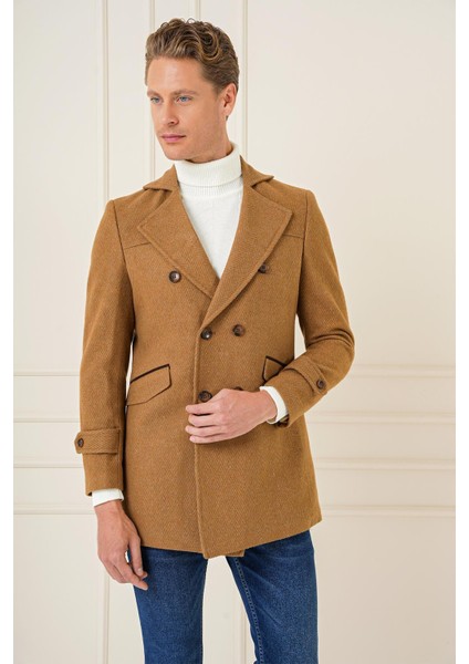 Ka 082 Slim Fit Camel Spor Kaban modelleri