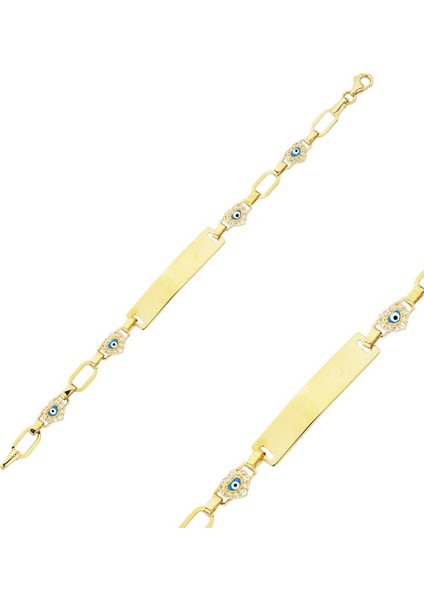 - Bileklik - 14 Ayar Altın - Gramı : 3.35