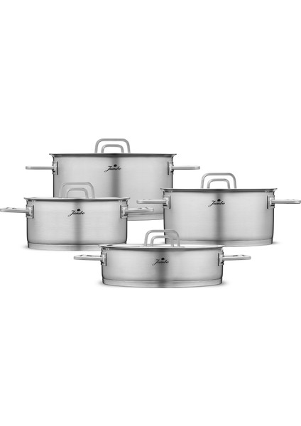 Montreal 8 Parça Mat Çelik Tencere Seti indirimleri