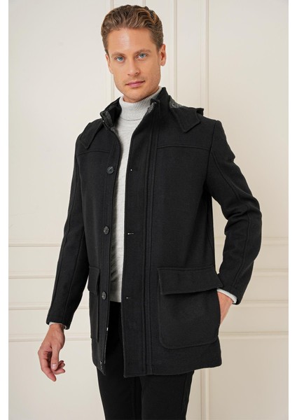 Ka 083 Slim Fit Siyah Spor Kaban modelleri