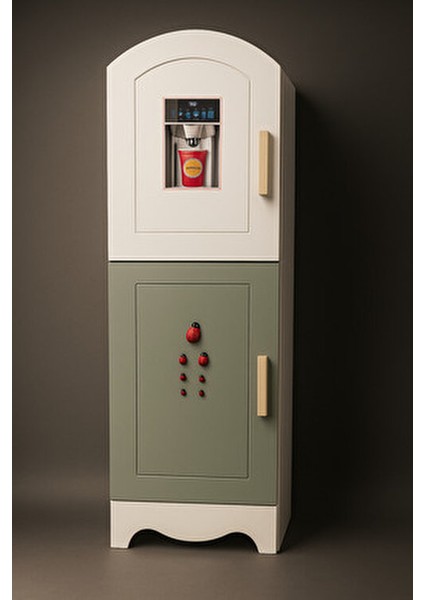 Eğitici Ahşap Buzdolabı Çocuk Gelişimine Destekleyici 3 Yaş Üstü fırsatları