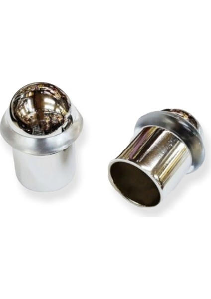 Nobel 6'lı Contalı Krom Zamak Yer Koruyucu Kapı Tamponu Kapı Stoperi 3,5cm - (6 Adet) modelleri