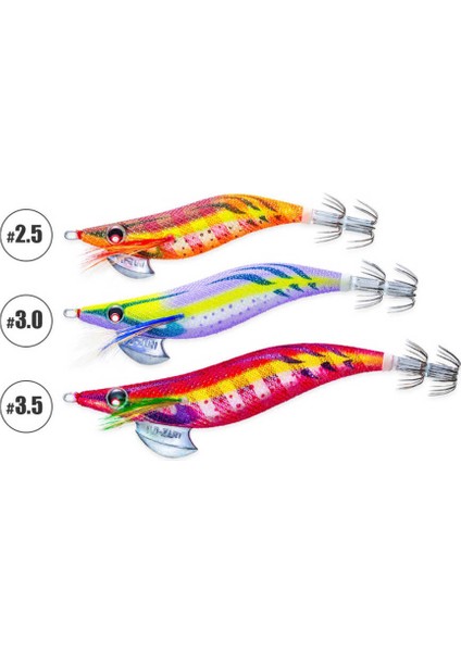 Yozuri Egi Aurie-Q Cloth Kalamar Zokası KVMM-A997N-3.5-19GR