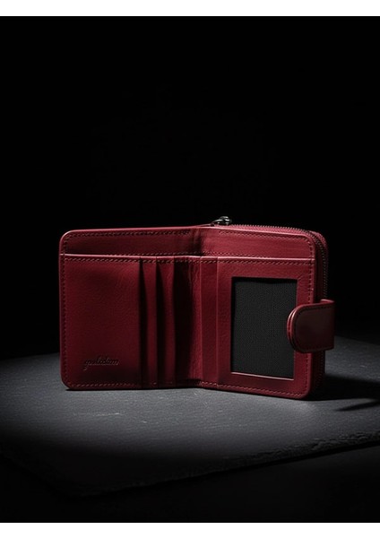 Deri Fermuarlı Küçük Kadın Cüzdanı fiyatları