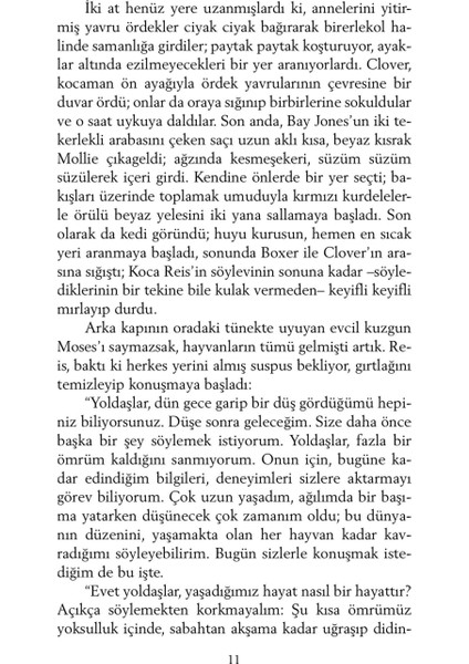 – George Orwell Hayvan Çiftliği Romanı, İmzalı, Ciltsiz, Politik Taşlama ve Alegorik Klasik