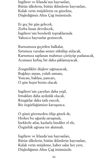 – George Orwell Hayvan Çiftliği Romanı, İmzalı, Ciltsiz, Politik Taşlama ve Alegorik Klasik