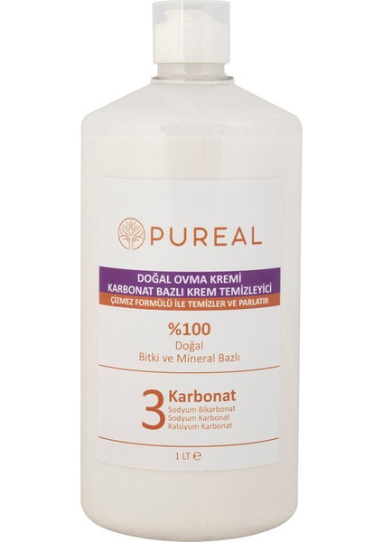 Doğal Ovma Kremi & Karbonat Bazlı Temizleyici