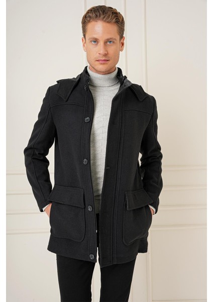 Ka 083 Slim Fit Siyah Spor Kaban fırsatları