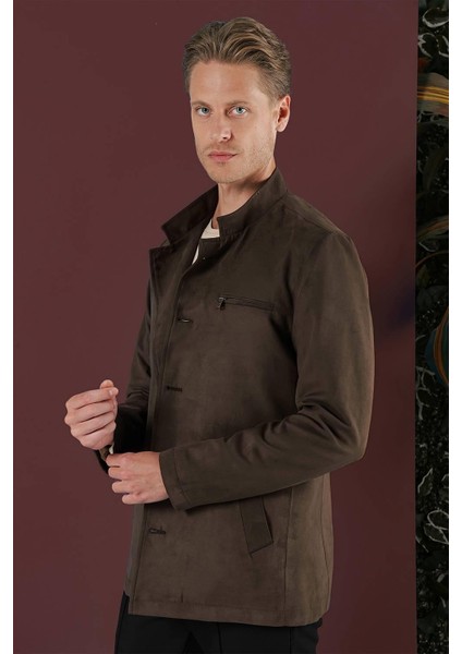 Ka 080 Slim Fit Kahve Spor Kaban modelleri