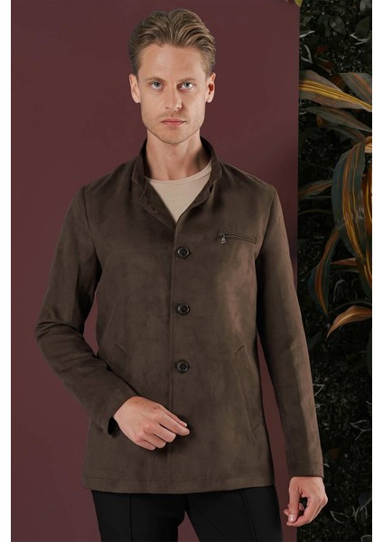 Ka 080 Slim Fit Kahve Spor Kaban indirimleri