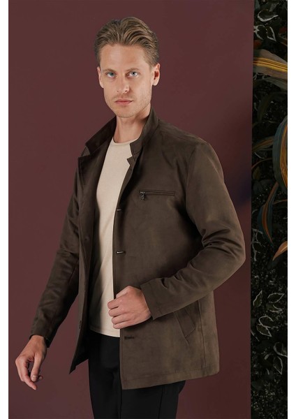 Ka 080 Slim Fit Kahve Spor Kaban fırsatları