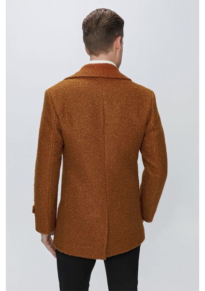 Ka 072 Slim Fit Tarçın Spor Kaban