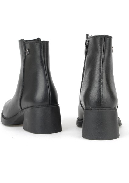 , Kadın Hakiki Deri Bot 153359Z621 Siyah modelleri