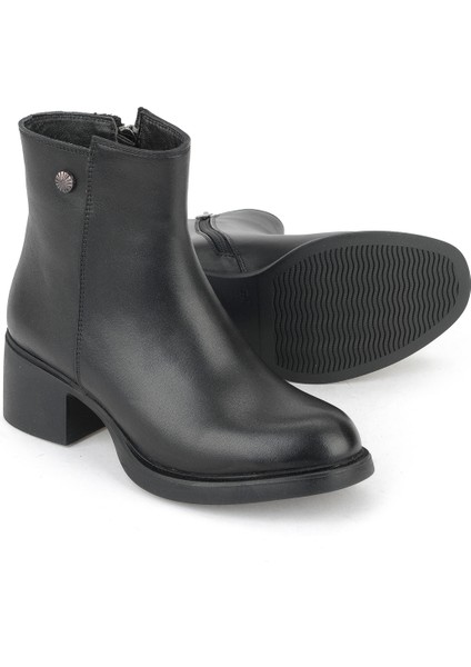 , Kadın Hakiki Deri Bot 153359Z621 Siyah fırsatları