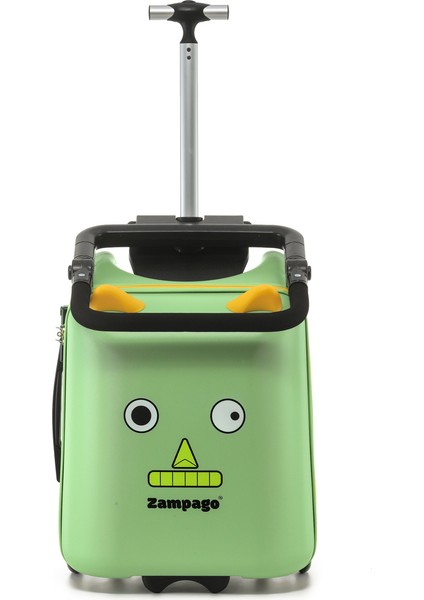 Monster Kids Ride-On Çocuk Valizi- Binilebilir, Düşme Engelleyici