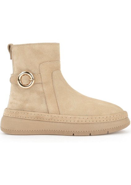 , Kadın Hakiki Deri Bot 1531050Z26105252K Bej