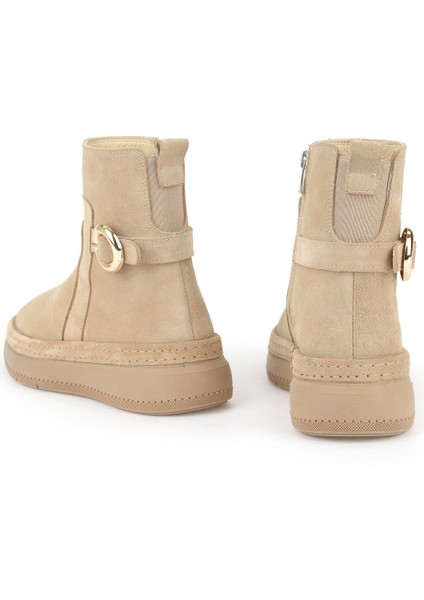 , Kadın Hakiki Deri Bot 1531050Z26105252K Bej modelleri