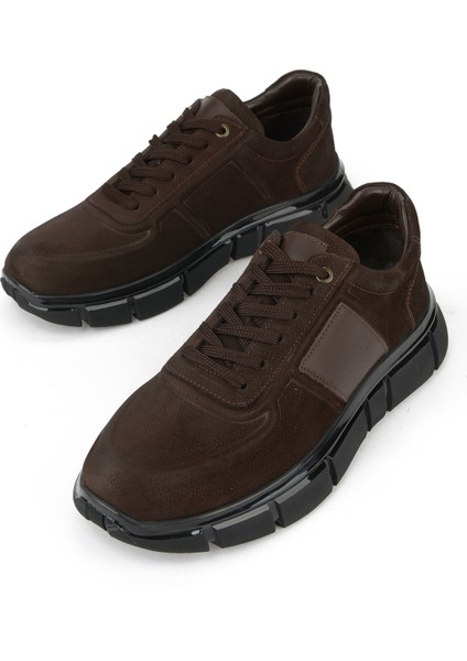 , Erkek Hakiki Deri Ayakkabı 1531025Z25102 Kahve